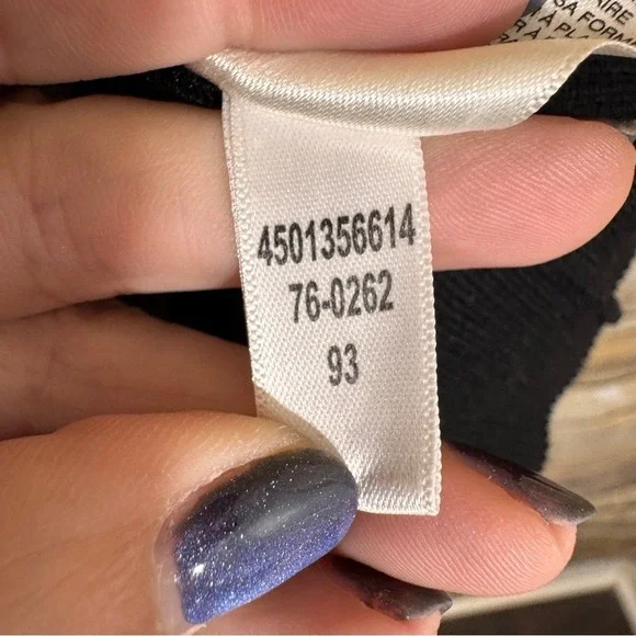 White House Black Market Cardigan Sweater XS Roses Snap Button Fitted Career - Picture 8 of 9